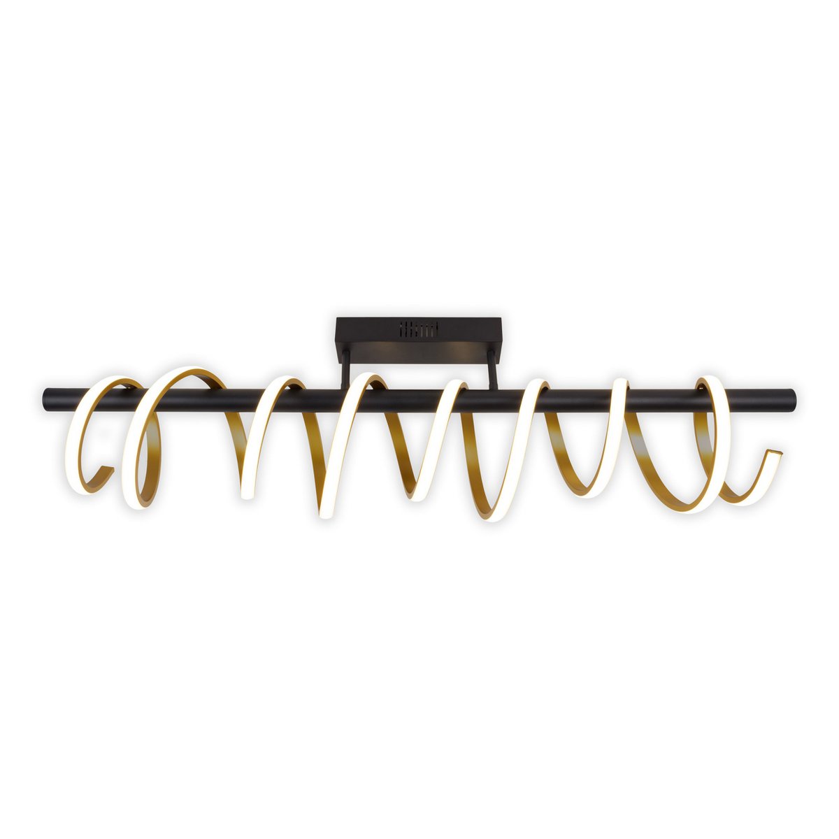 Liv · Metalen plafondlamp — zwart