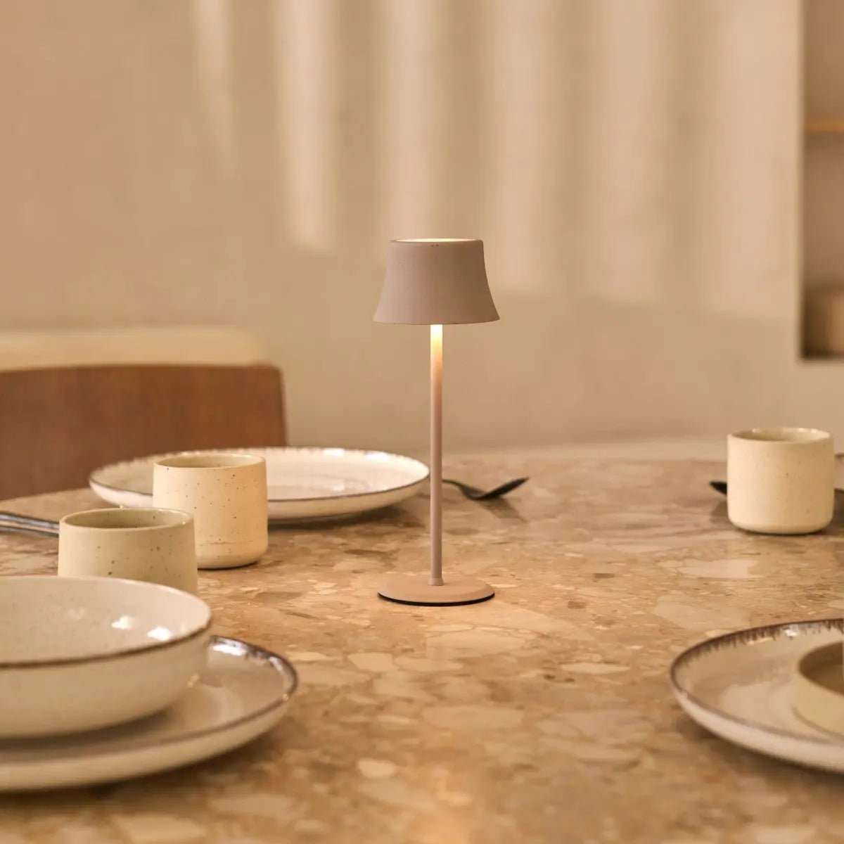 Willy Mini Koala Bruin Oplaadbare Tafellamp – Snoerloos, Dimbaar, 60 uur Batterij