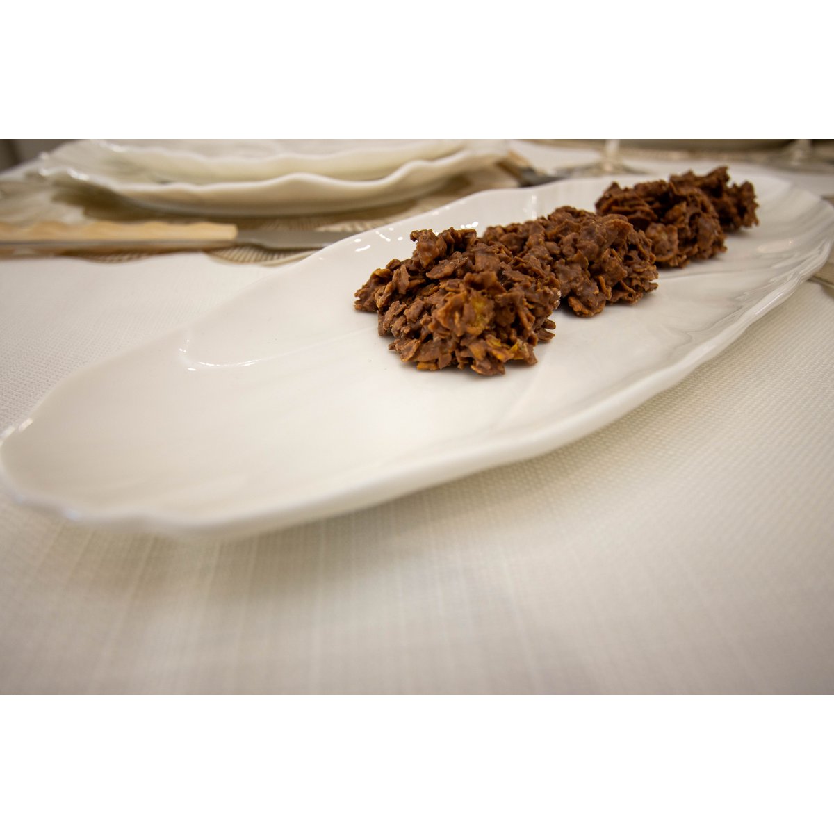 37 cm wit ovaal ovaalgerecht