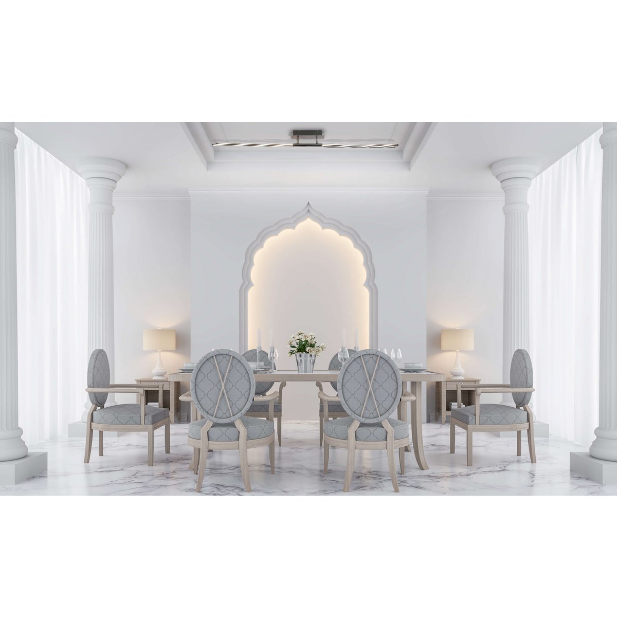 Liv · Glazen plafondlamp