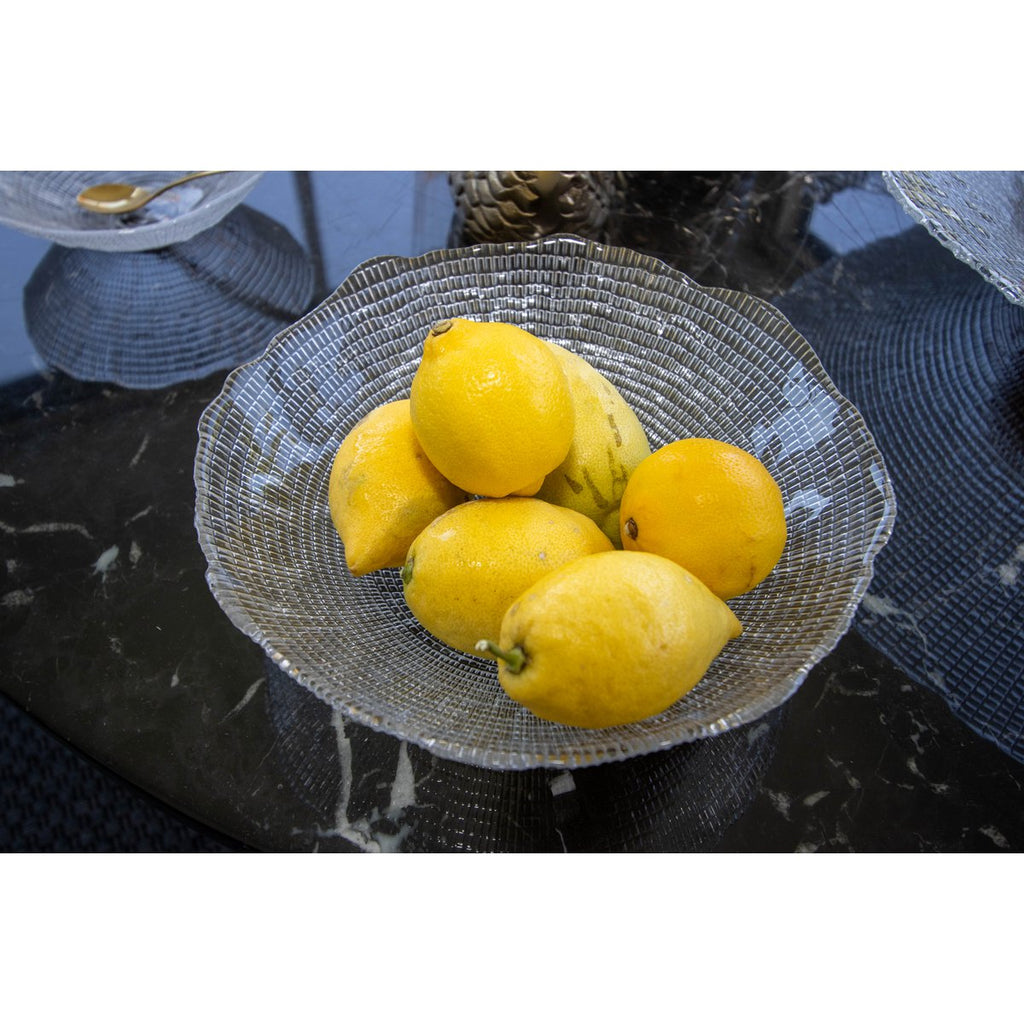 Transparante kom 25 cm