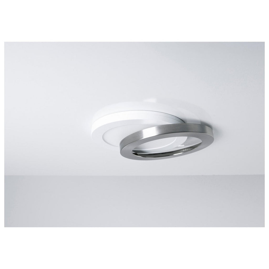 Liv · Metalen plafondlamp — chroom