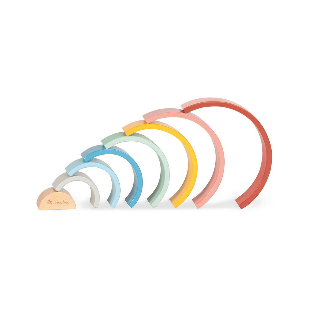 Houten regenboog "ruby"