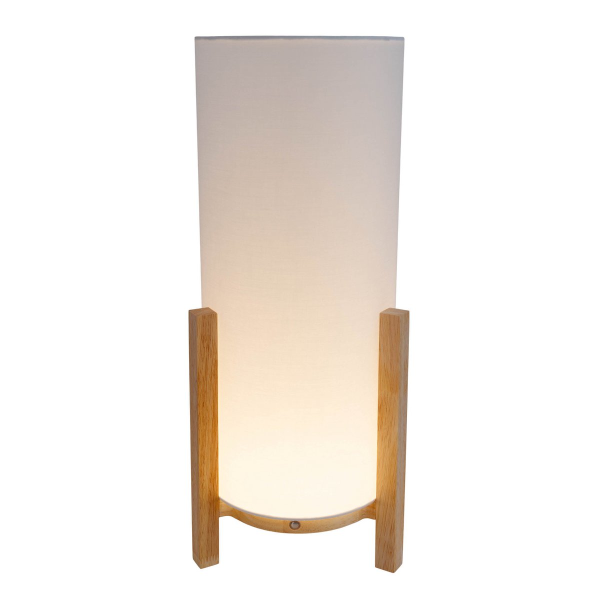 Liv · Touch-dimbare tafellamp — 48cm wit/natuur