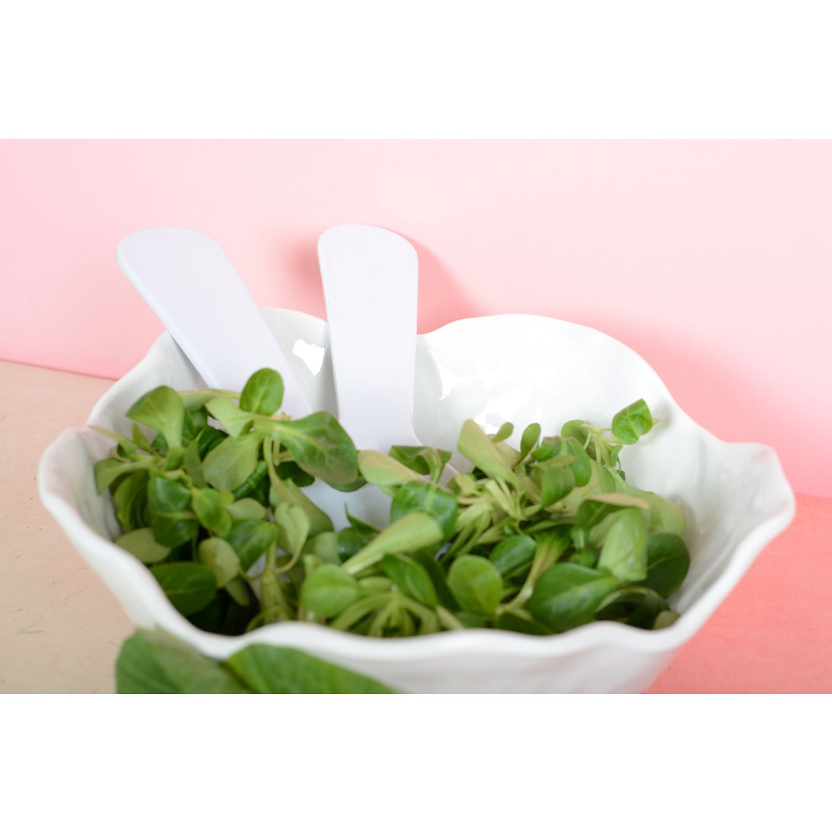 Witte kom in melamine 26x26x8cm