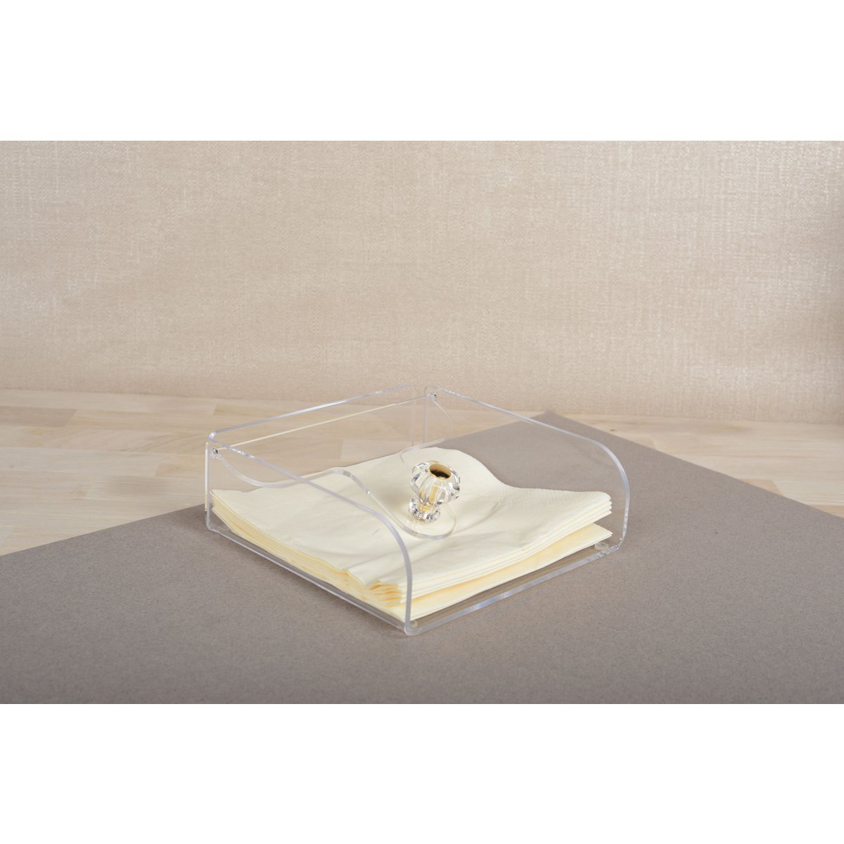 18x17.8x6.2cm Acryl -handdoekhouder