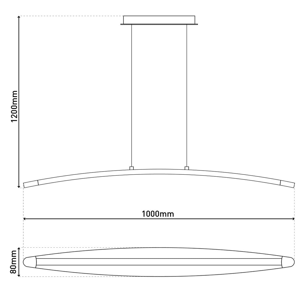 Liv · Houten hanglamp