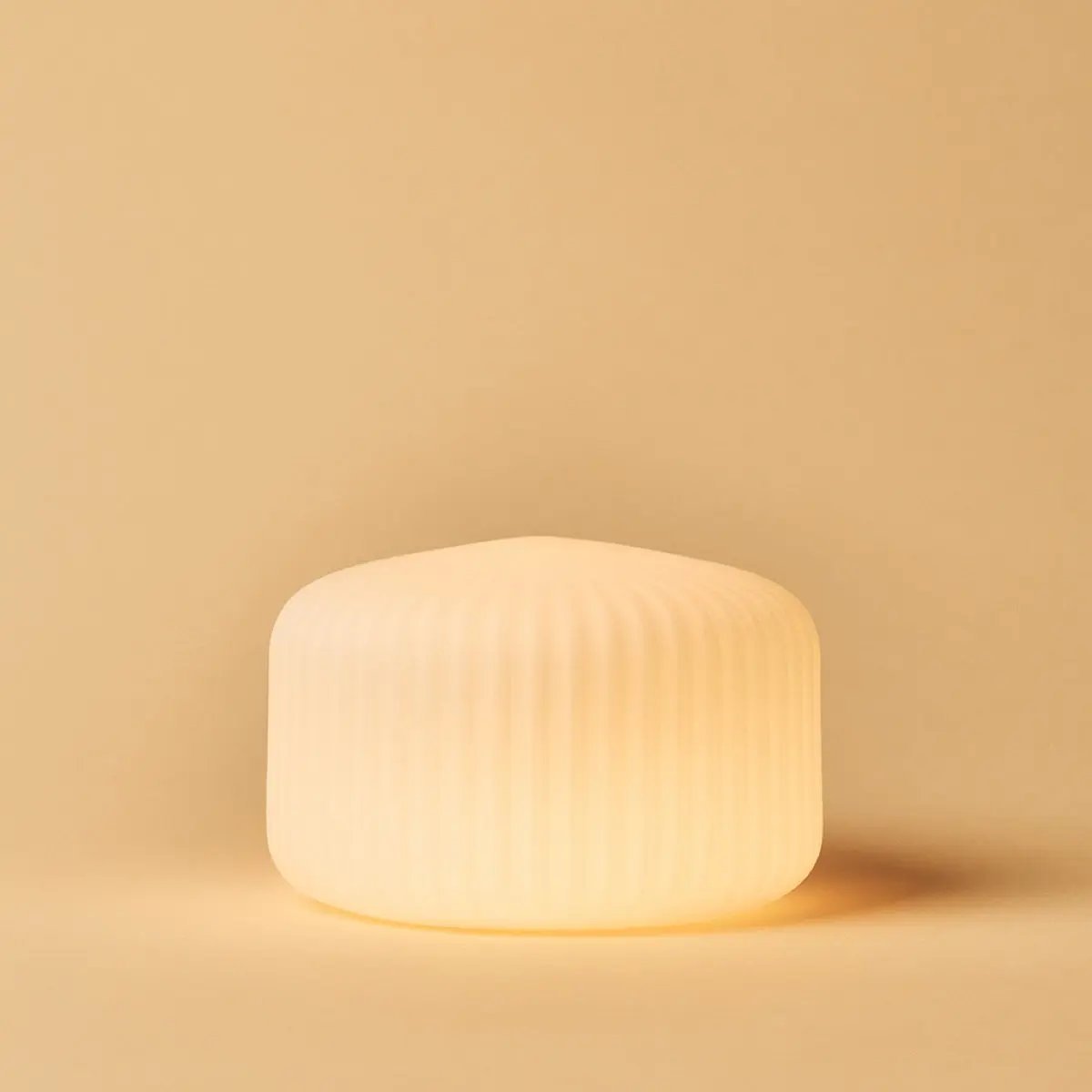 Renoir Brown / Emperador Dark - Marmeren oplaadbare tafellamp - Draadloos, USB -oplaadbaar en tot 100 uur verlichting