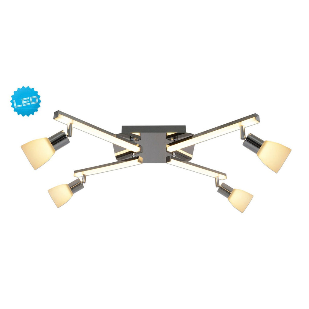 Liv · Plafondlamp — chroom