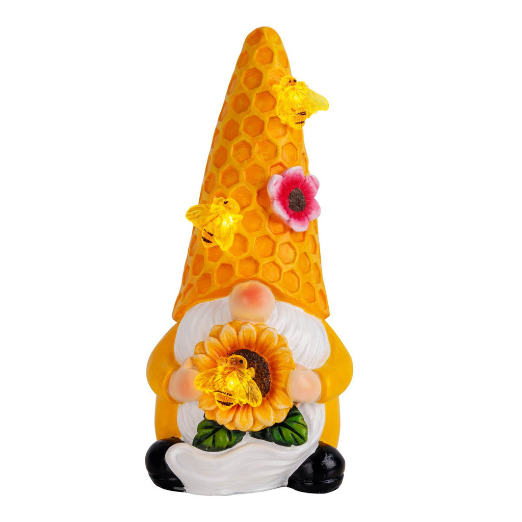 2 Set Deko/Solar Light "Abby", gemaakt van plastic met geïntegreerde LED's, Twilight Sensor, 17 cm hoog