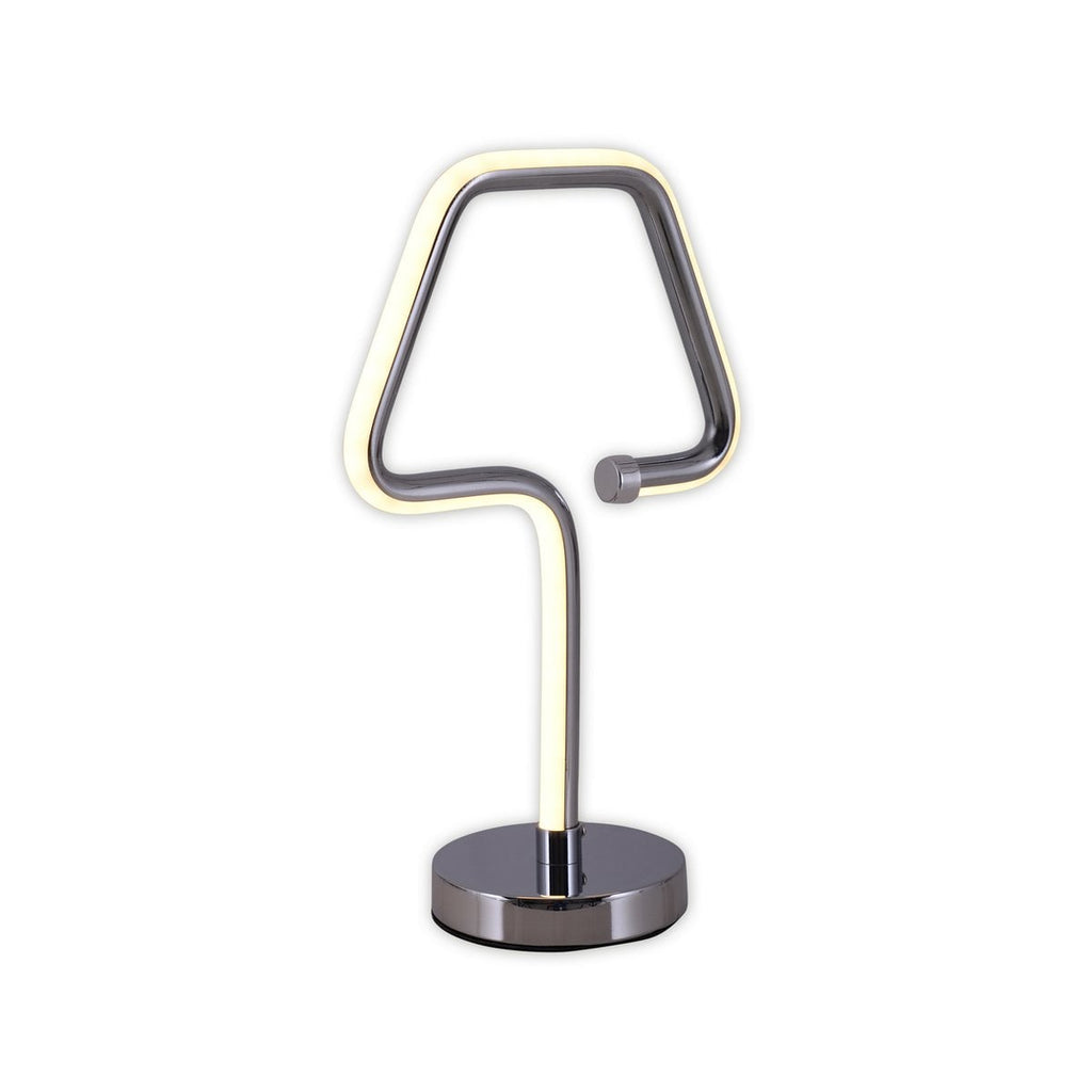 Liv · Metalen tafellamp — chroom