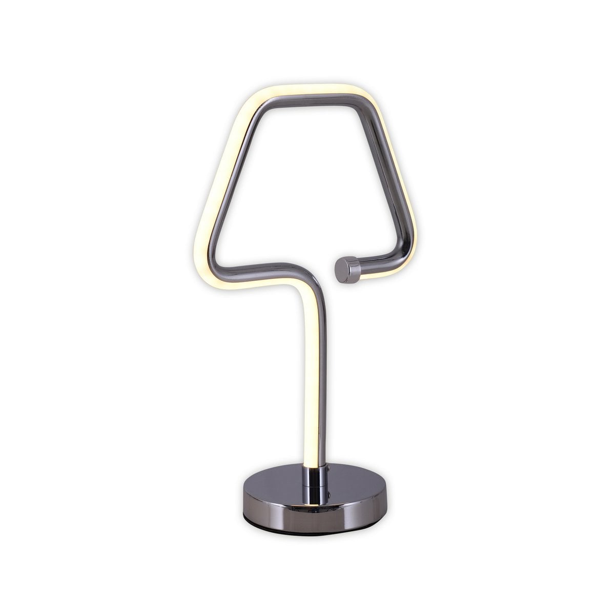 Liv · Metalen tafellamp — chroom
