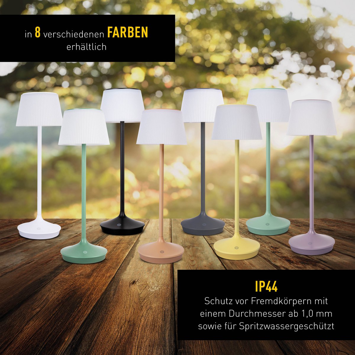 Liv · Buitenlamp — geel
