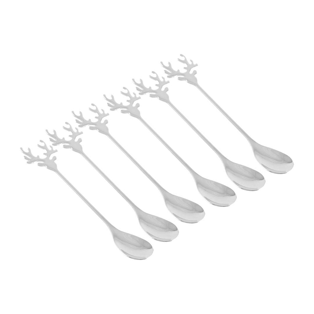 Cerf Silver Spoon - veel van 6