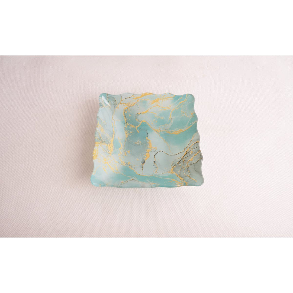 Golden Hollow Square Ocean Cups 15 cm - veel 6