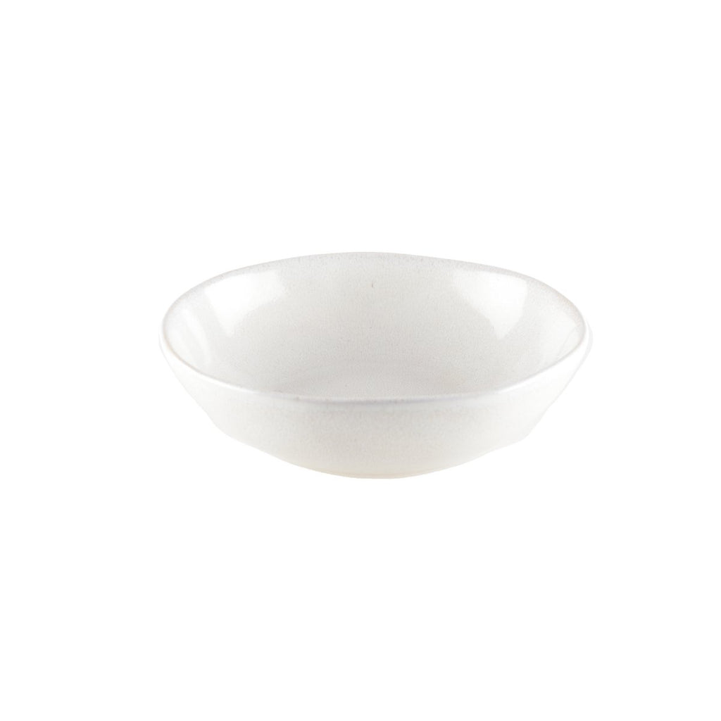 Witte holle plaat 18,7 cm