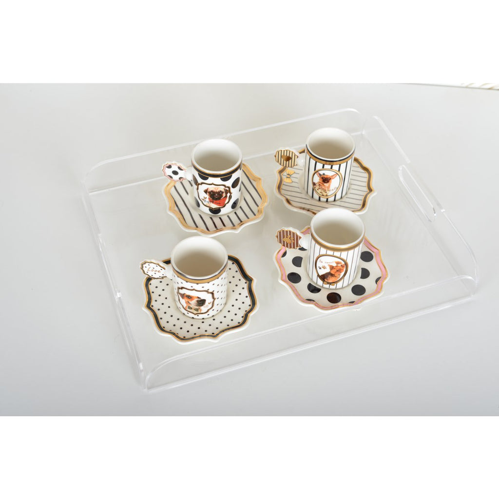 Acryl -plateau 26x34x4.2cm