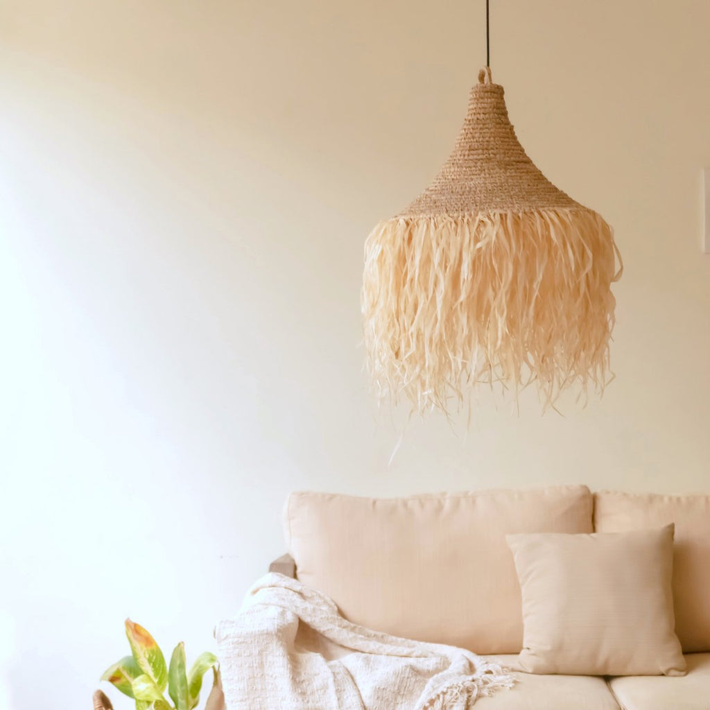 Liv · Raffia lampenkap