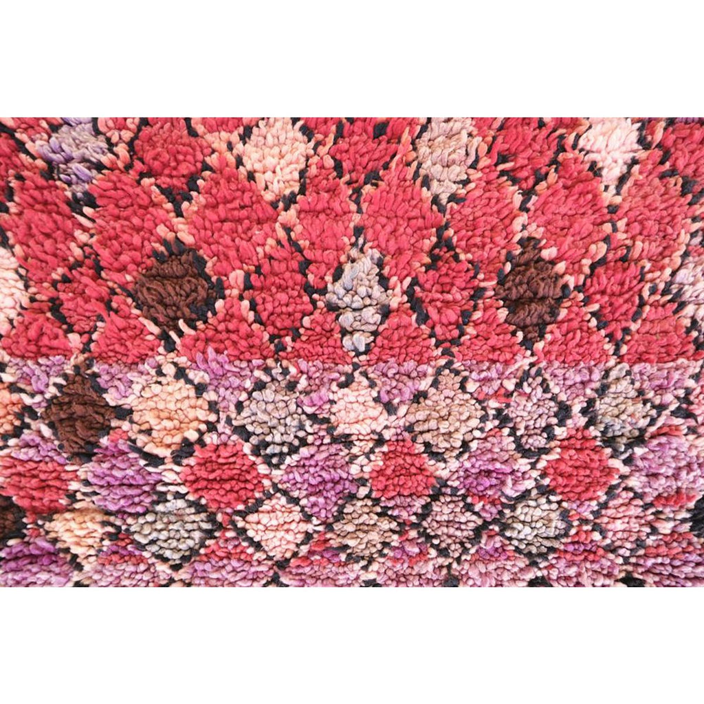 Berber vintage wollen tapijt 192 x 366 cm