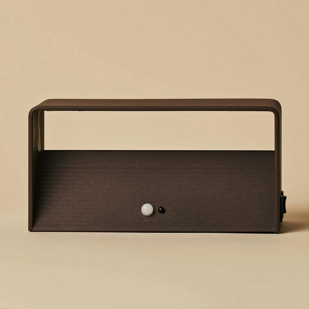 Tessa Mocha Bruin Draadloze wandlamp inclusief afstandsbediening, 20 lichtmodi, dimable, magnetisch suspensiesysteem en met bewegingssensor