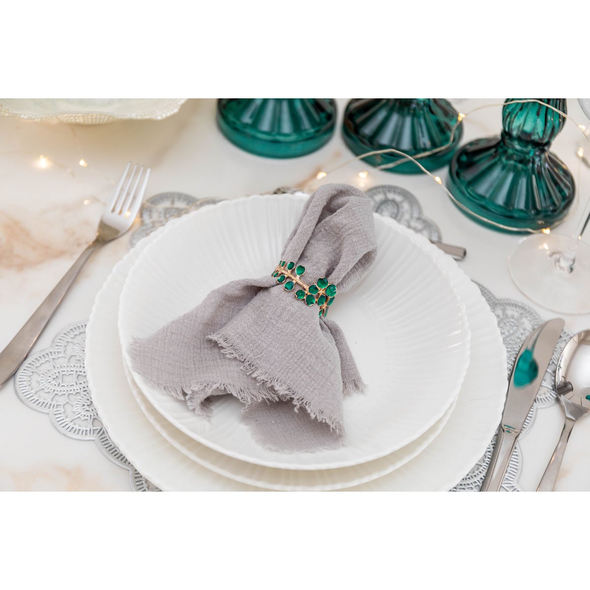 Huisvrouw 24 kamers zilveren briljant