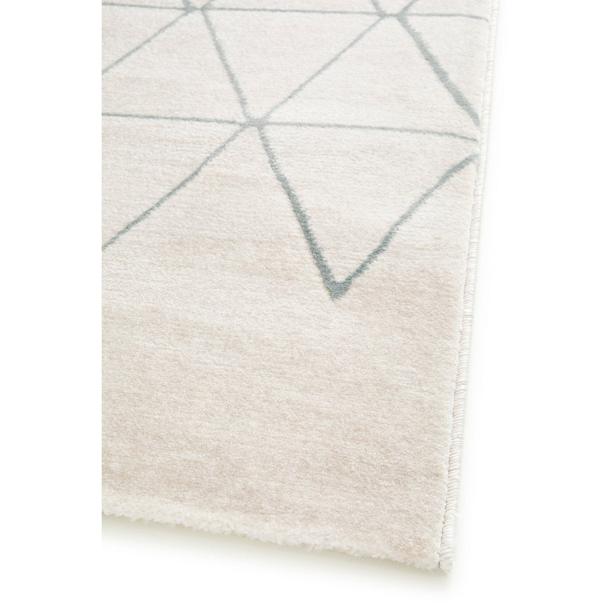 Geometrisch tapijt met RAS in fluweel isocele polypropyleen