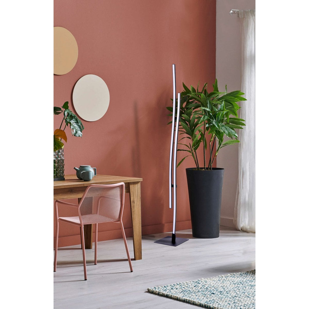 Liv · Vloerlamp — zwart