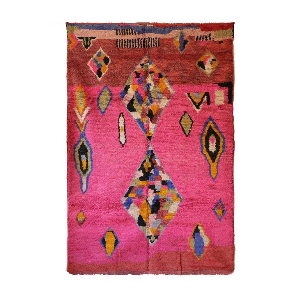 Berber wollen tapijt boujad 196 x 312 cm