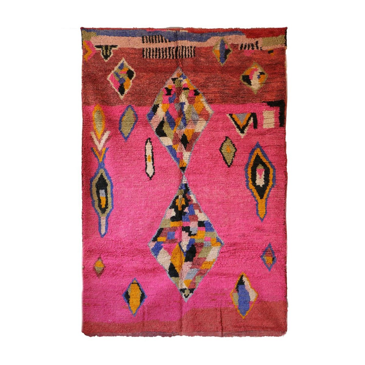 Berber wollen tapijt boujad 196 x 312 cm