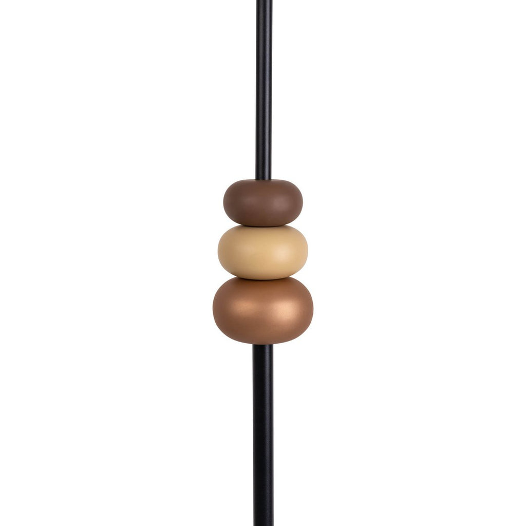 Liv · Metalen vloerlamp — zwart
