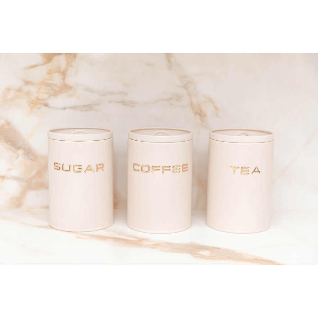 Beige Sugar Box 11x11x16cm