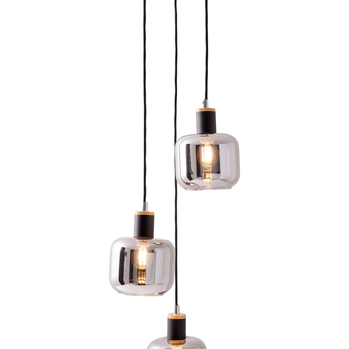 Liv · Metalen plafondlamp — zwart