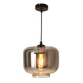 Liv · Houten hanglamp — antraciet