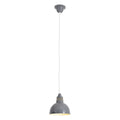 Liv · Metalen hanglamp — grijs