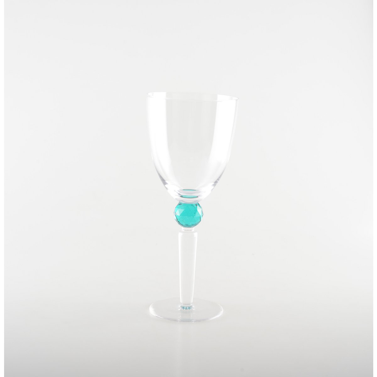 Wijnglazen met ronde diamantvoet 4 kleuren - veel van 4