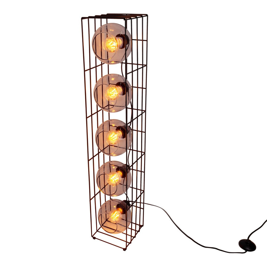 Liv · Metalen vloerlamp — zwart