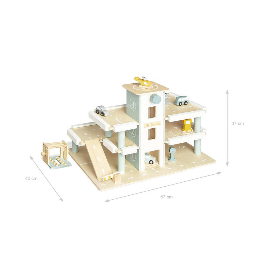 Parkeerplaats "Kurt" met accessoires