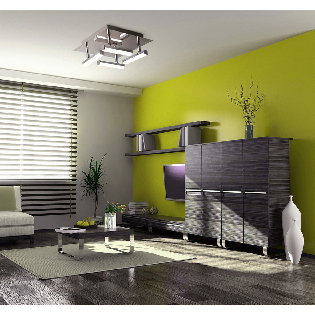 Liv · Plafondlamp — chroom