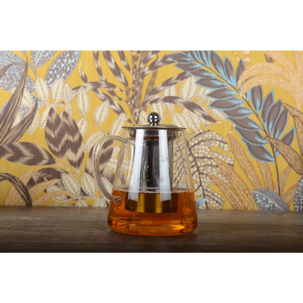 750 ml roestvrijstalen filter theepot