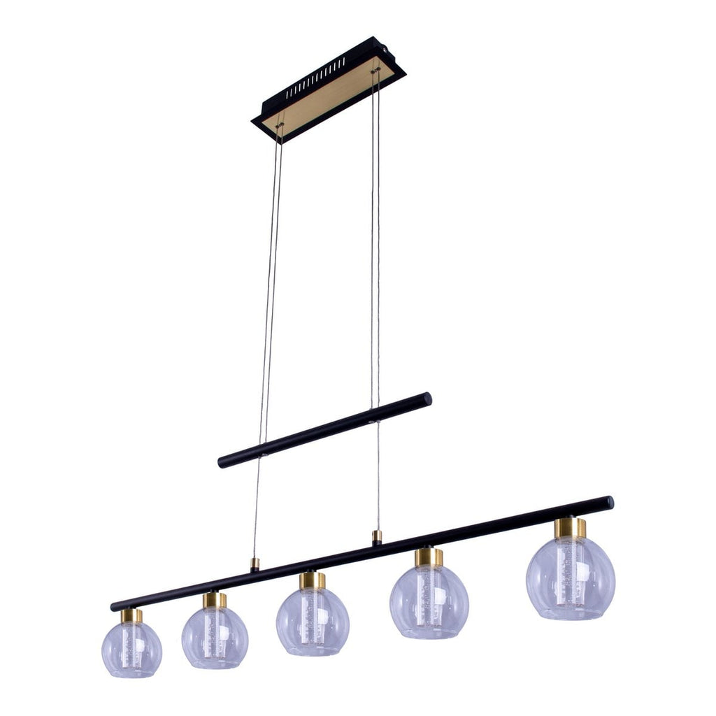 Liv · Messing hanglamp — zwart
