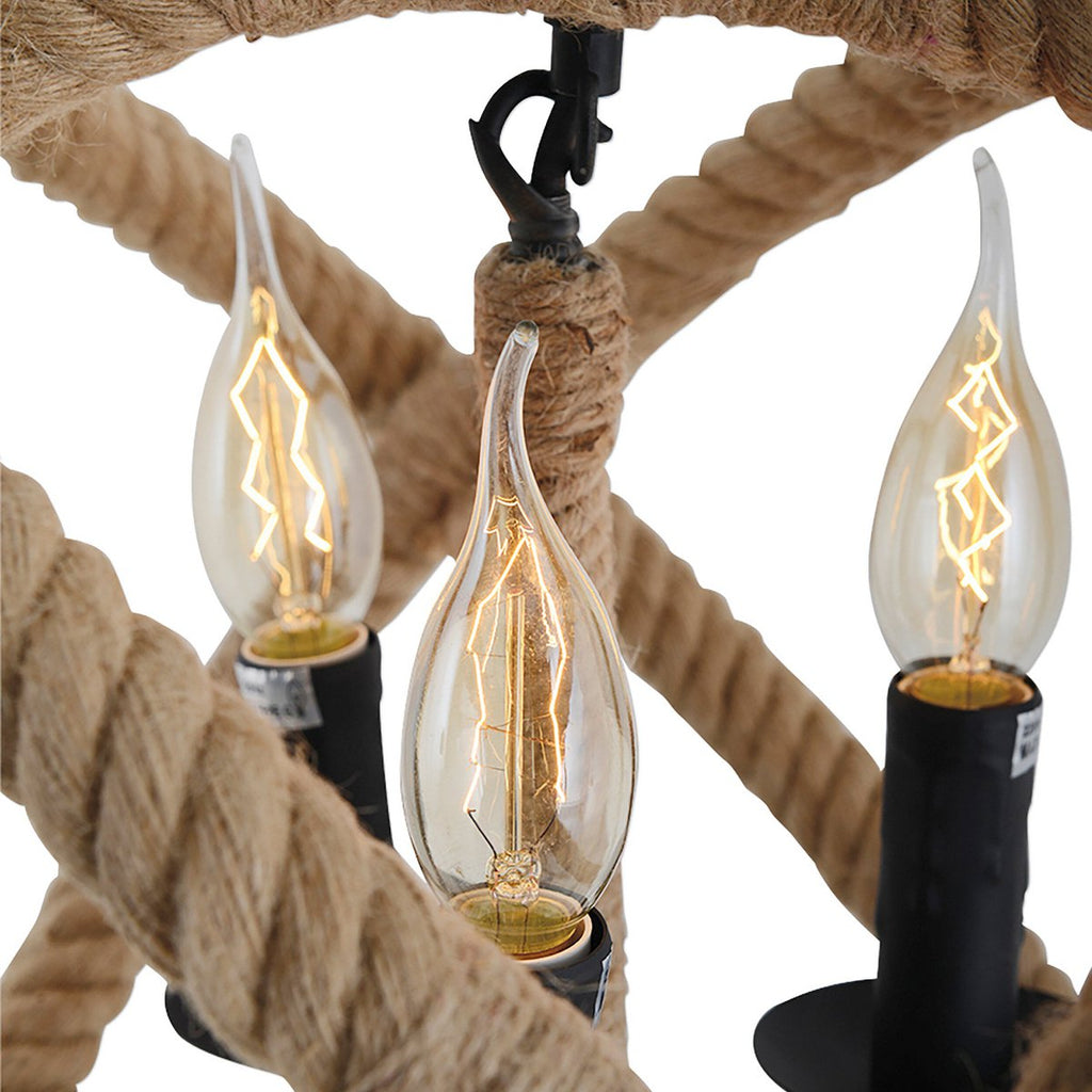 Liv · Metalen hanglamp — zwart