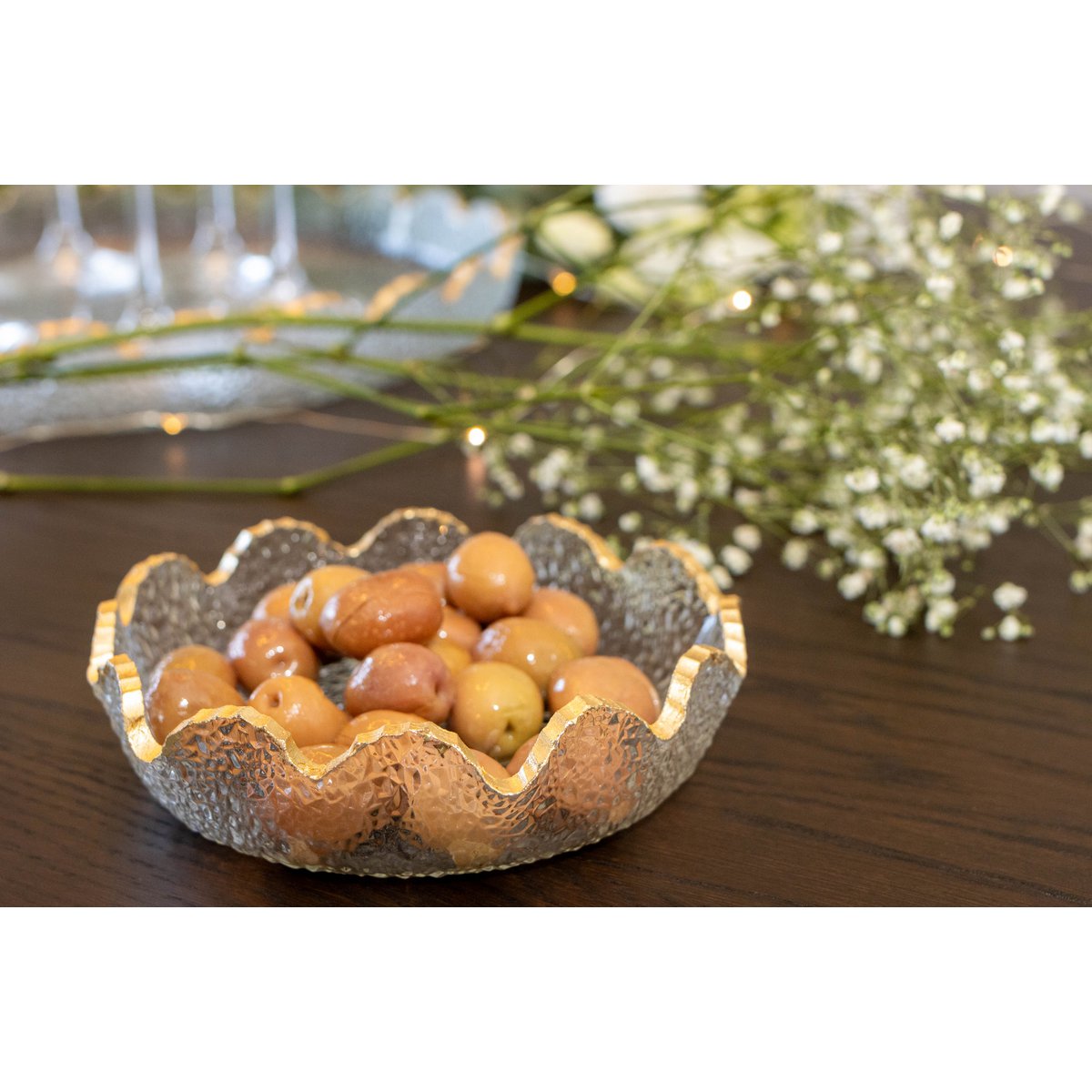 Golden Golden Edge 13.5x13.5x3.8cm