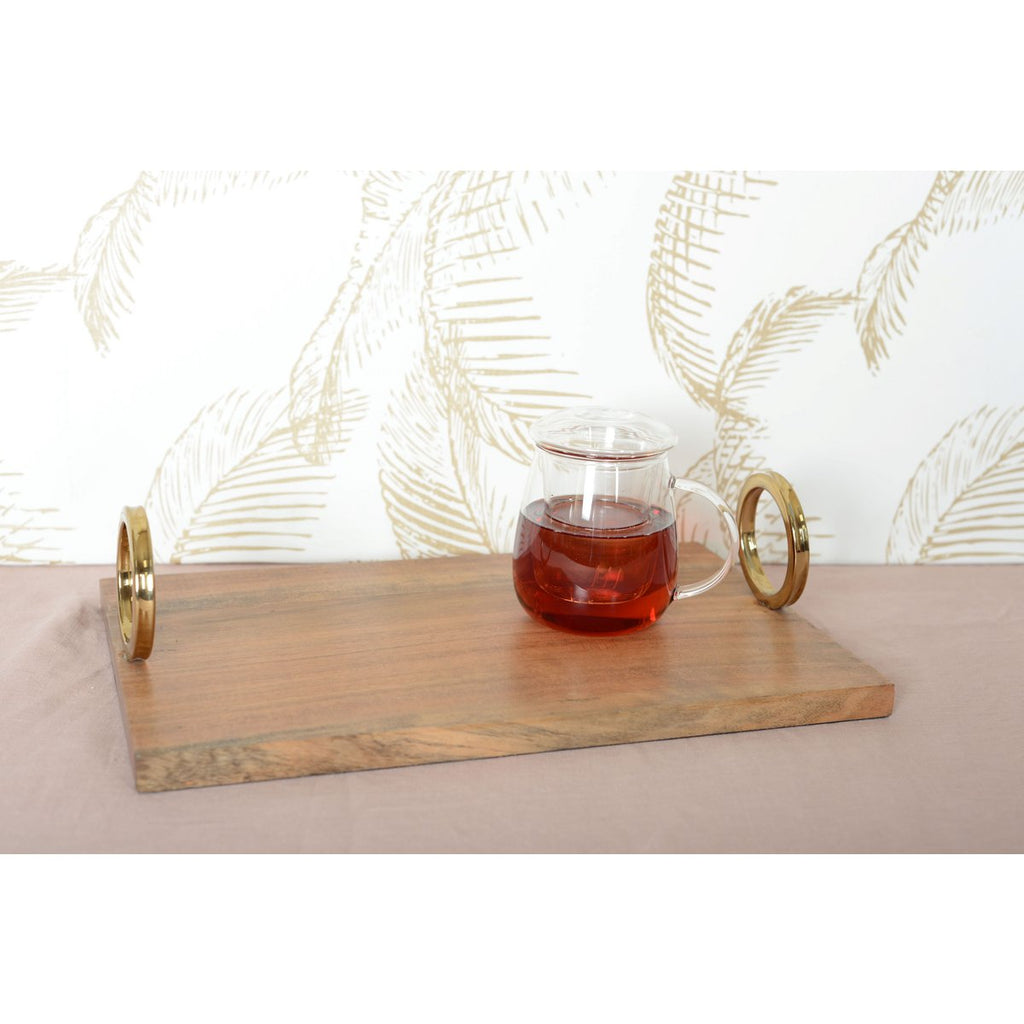 Glazen infusiemok met glazen filter 550 ml