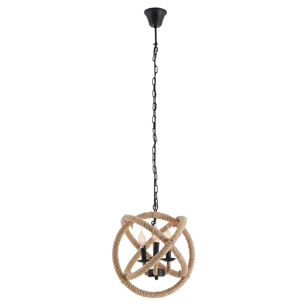 Liv · Metalen hanglamp — zwart