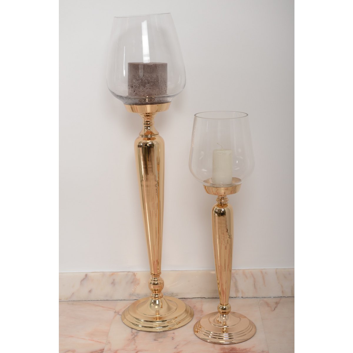 Hoge H.54cm kandelaar