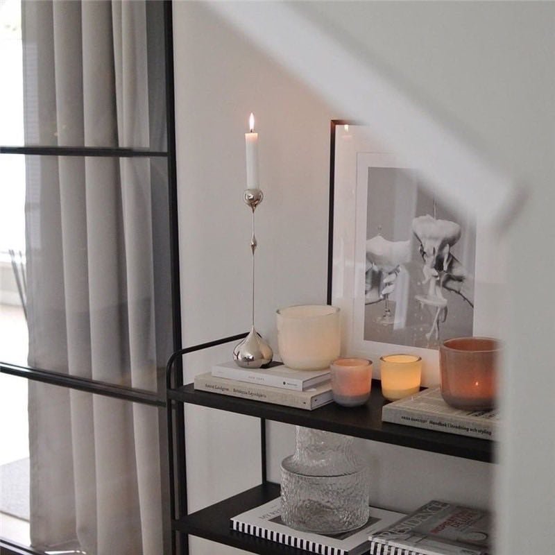 Tender Kandelaar S Afmeting: H 15cm x D 3,15x B 8cm