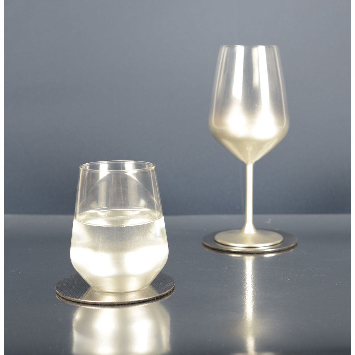 Glow Silver Water -bril - Set van 6