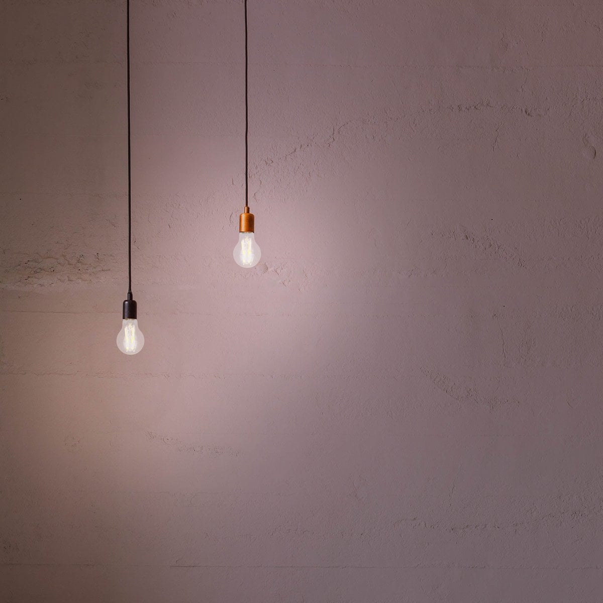 6-set LED-filamentlamp met E14 versie 8 watt, gemaakt van metaal en glas, helder