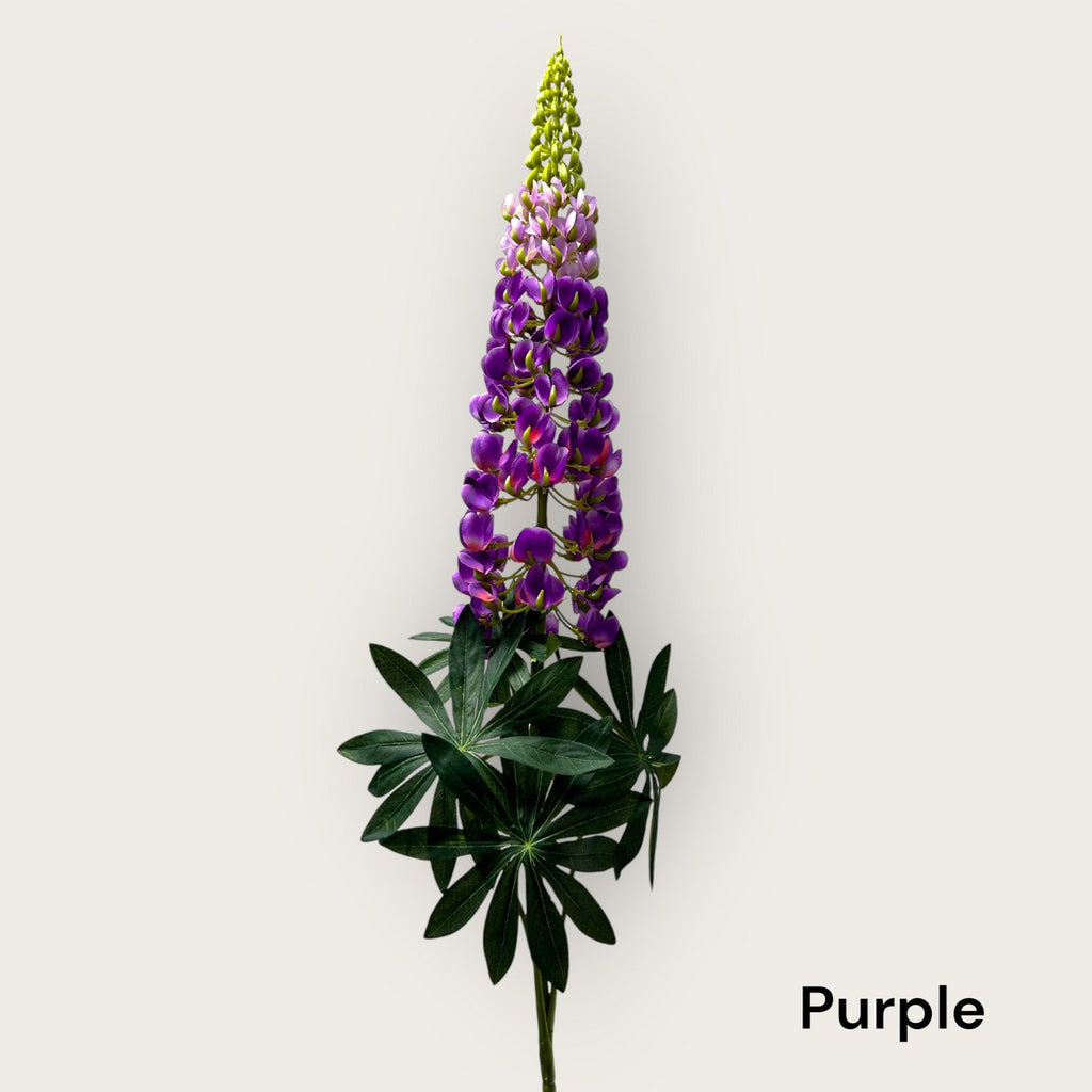 Lupinus micranthus Zijden kunstbloem | Lengte 105cm