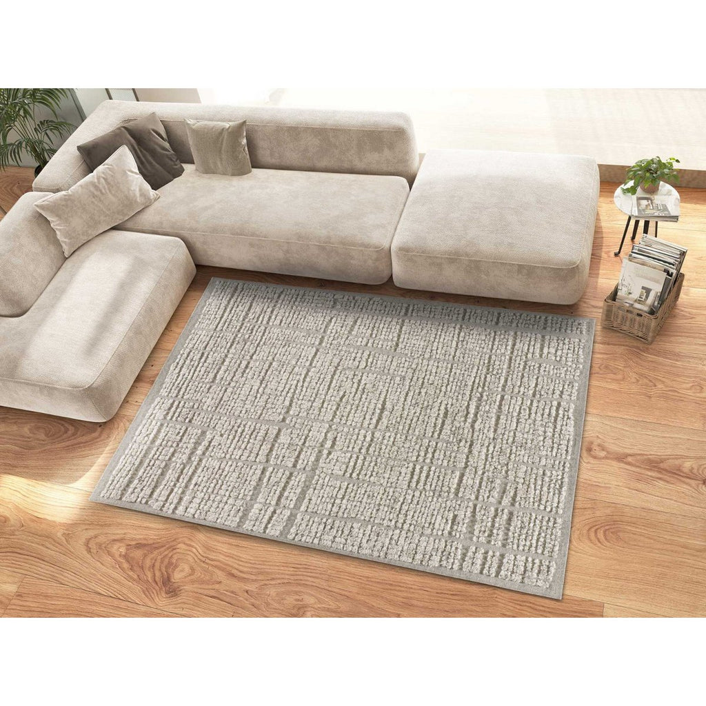 Etnisch tapijt in gemengde wol geweven platte tessell